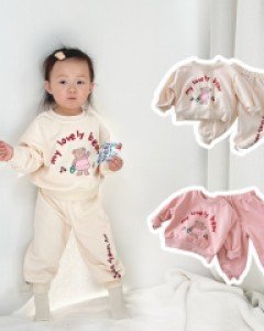 러블리베어 아동 긴팔 상하세트 205107