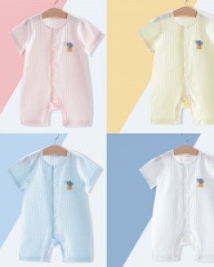 썸머 쿨 선인장패치 아동 반팔 우주복 205138
