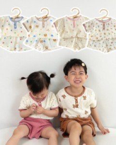 쿨 요루거즈 아동 반팔 파자마 상하세트 6종 205147