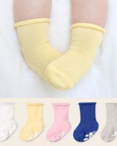 매쉬돌돌이 양말 5color