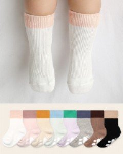 투톤 양말(0-8세) 8color