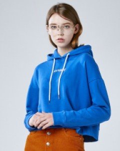 AVVIARE crop hoodieblue