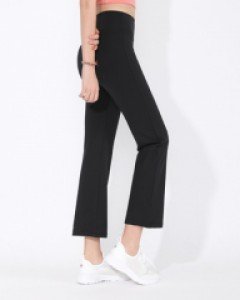 울트라셀라 semi플레어 pants black