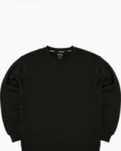 All day basic sweatshirt black(unisex)