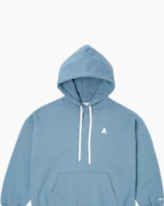 All day basic hoodie steel blue(unisex)
