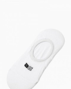 AC logo fake socks white