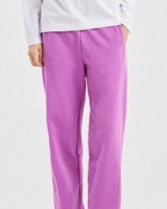 Standard fit string sweatpants pink