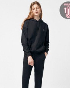 Icon logo hoodie - jogger pants fluff set black