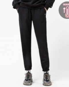 All day basic jogger pants fluff black(unisex)