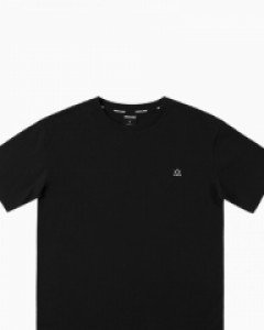 Icon logo standard fit basic 1/2 t-shirt black(unisex)