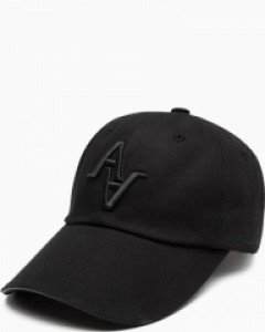 Signature logo basic ball cap black(unisex)
