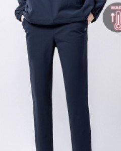 Tricot warmer jogger slacks(fluff) VER.2 navy(unisex)