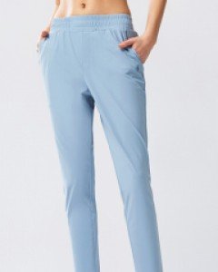 Tricot air cooler jogger slacks gray blue(unisex) 장은실 착용