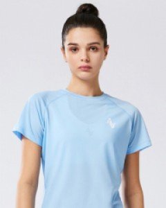 Urban sports T-shirt WOMEN sky blue