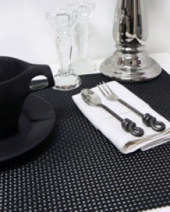 모던스퀘어 테이블매트_블랙