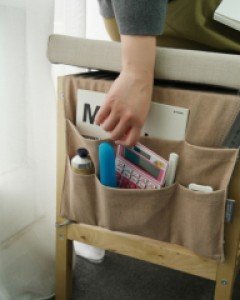 베이직 베드사이드포켓/침대수납파우치_2color