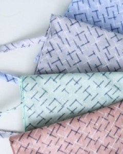 깔끔 매너 멀티손수건 크로스_4color