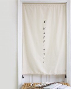 해피니스 일러스트 대형 광목 면 가리개커튼 겸 패브릭포스터_2size