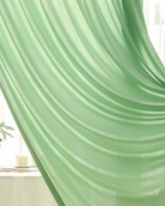 에이미 쉬폰 촤르르 가리개커튼_라이트그린