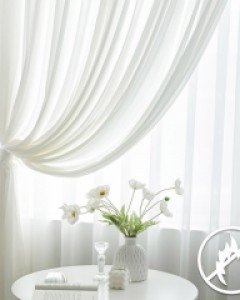 실키실루엣 방염커튼