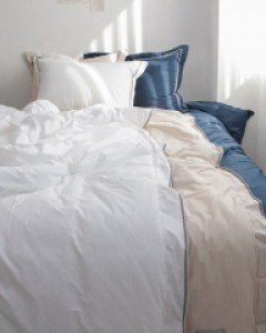 세인트 이음선없는 80수고밀도 바이오효소 프리미엄 호텔 차렵이불 단품 3color