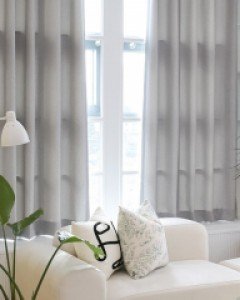 미드센추리 항균 생활암막커튼_그레이