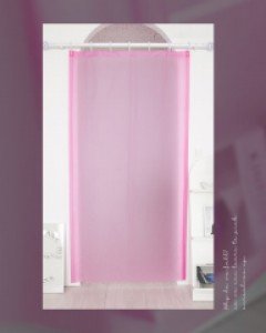 아일렛형 0.15t 방풍방한 냉방손실방지 핑크 비닐 우레탄 가리개커튼