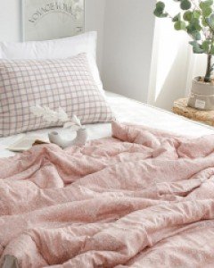 앙플라워 모달100 여름이불_핑크