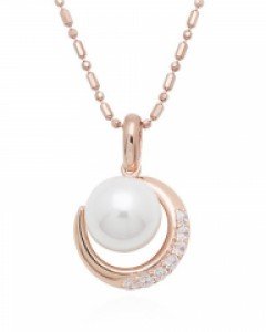 14k 볼륨 루카스로렌 진주 목걸이 N07-01