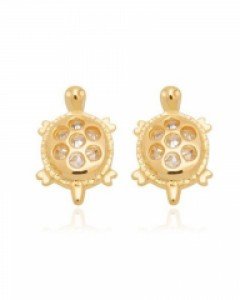 14k 깜찍이 터틀 침형 귀걸이 E13-87