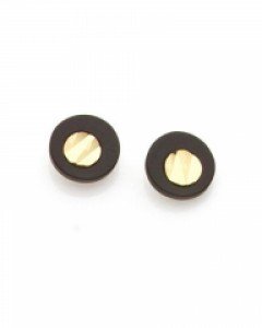 14K 오닉스 포인트 침형 귀걸이 E16-34