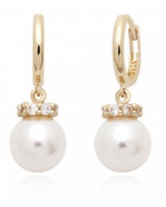 14k/18k 로세르 진주 원터치 귀걸이 E16-72