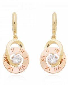 14k 페냐 로마닉 원터치 귀걸이 E18-27