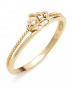 14k/18k 엑시디움 크라운 반지 R03-21