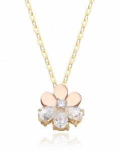 14k/18k 티모프 레이플라워 목걸이 N11-49 [M2]