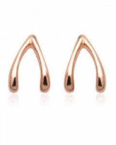 14K 위시본 침형 귀걸이 E23-12