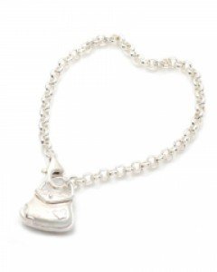 실버 러빙백 버터플라이 팔찌 B01-315