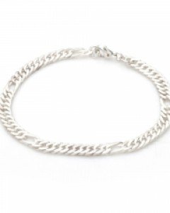 실버 언브랜 사슬 팔찌 B01-350