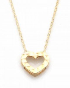 14k/18k 오픈 커팅하트 목걸이 N13-14 [M2]