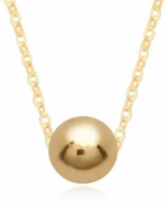 14K 티니 4mm 골드볼 목걸이 N13-21 [T1]