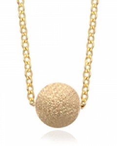 14K 티니 4mm 스지볼 목걸이 N13-22 [T1]