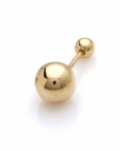 14K 민볼 6mm 피어싱 PS02-70