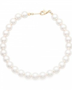 14K/18K 스와진주 6mm 비드팔찌 B04-02