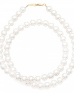 14K/18K 스와진주 6mm 비드목걸이 N13-34
