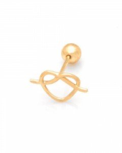 14K 아로이 하트본 피어싱 PS03-59