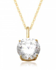 14K 티니 큐써클 목걸이 N14-53 [T1]