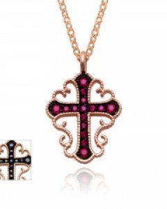 14K/18K 클래식하트 크로스 목걸이 N14-60 (택1)