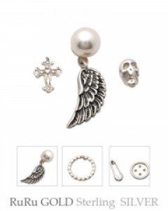 실버 트렌디 침형귀걸이세트 E01-1136 (택1)