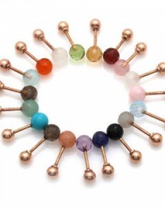 14K 디어 마이 유니버스 젬 피어싱 PS03-85 (택1)