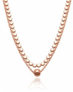 14K/18K 써클 볼 플랫 체인 목걸이 N14-94 (택1)